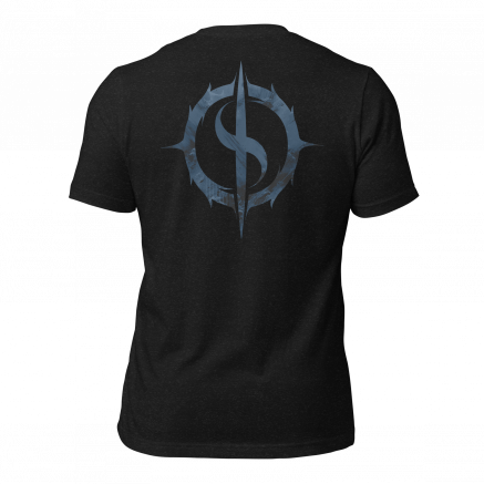 Stages Of Decay Fractal Skull Shirt back