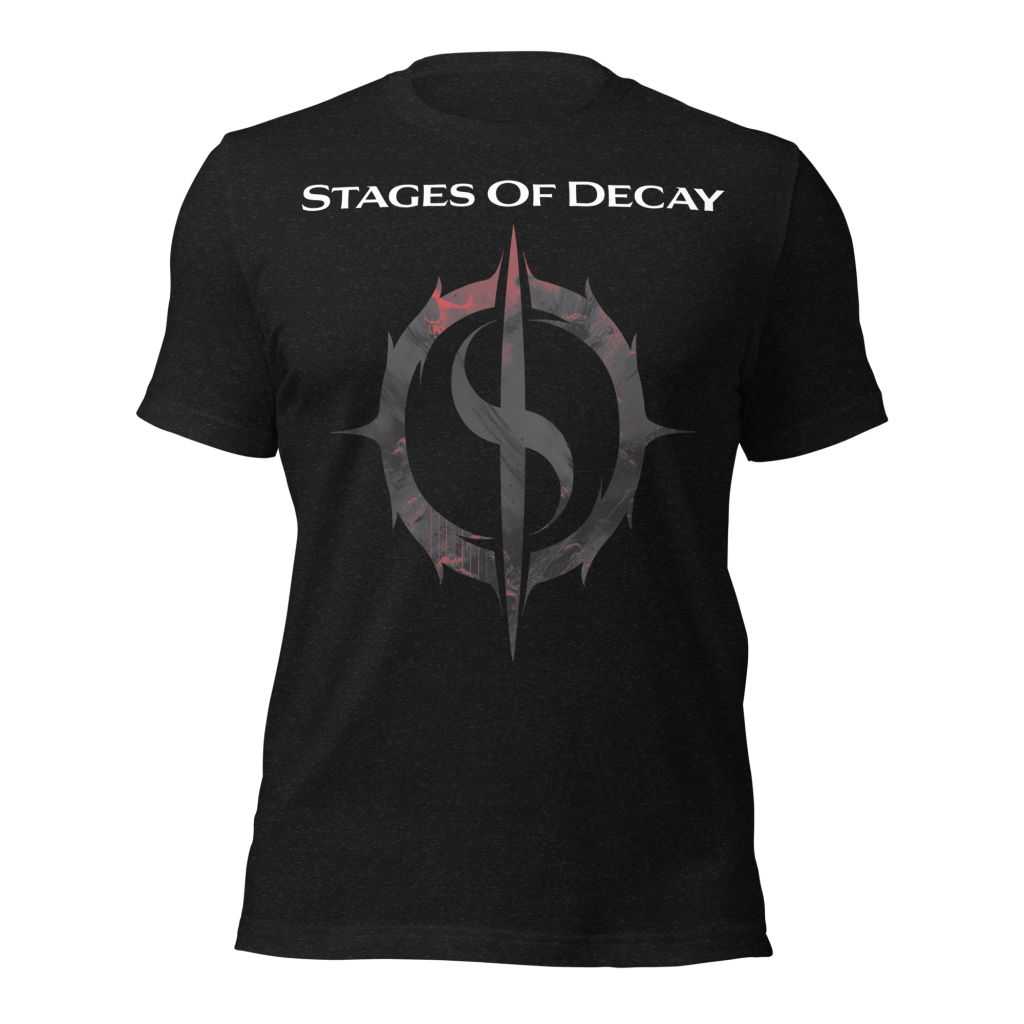 Stages Of Decay Red Black Edition T-Shirt