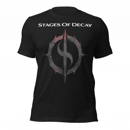 Stages Of Decay Red Black Edition T-Shirt